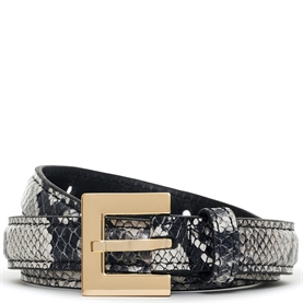 Anine Bing Nicola Bælte, Black And White Snake